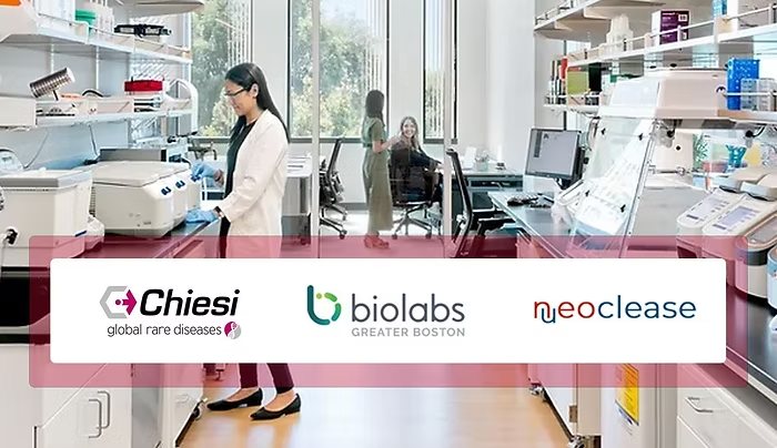Chiesi Global Rare Diseases, BioLabs Greater Boston and Neoclease